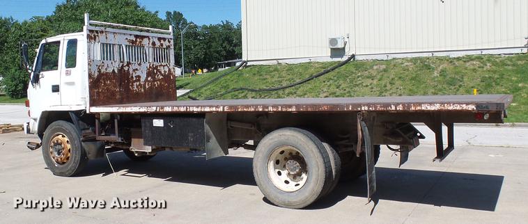 image for item DB2198 1993 Isuzu FTR dump flatbed truck