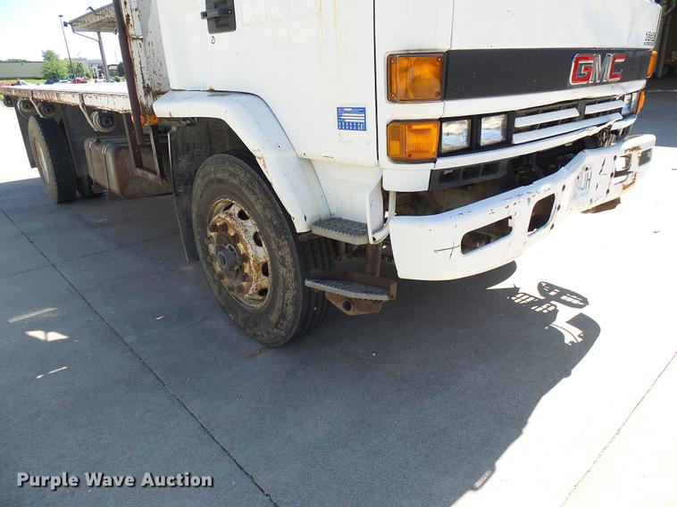 image for item DB2198 1993 Isuzu FTR dump flatbed truck