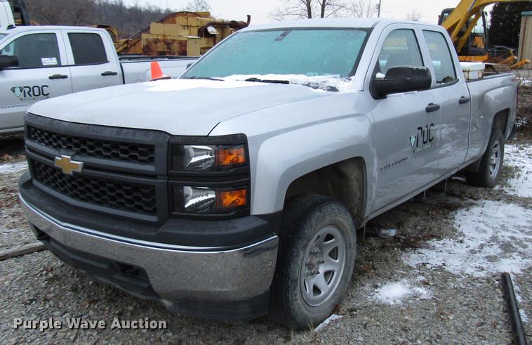 image for item DB6952 2014 Chevrolet Silverado 1500 Double Cab pickup truck