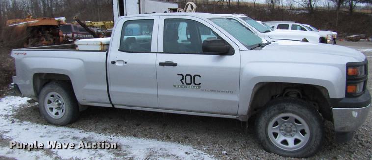 image for item DB6952 2014 Chevrolet Silverado 1500 Double Cab pickup truck