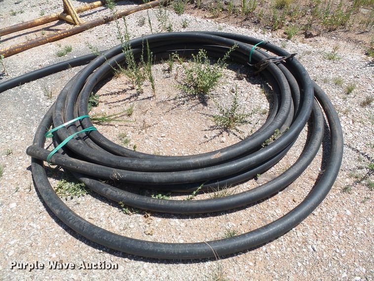 (3) rolls poly pipe in Woodward, OK Item DC5027 sold Purple Wave