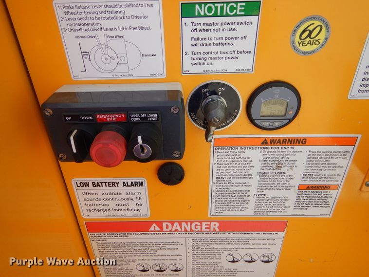 image for item DC5038 Biljax ESP19 vertical lift