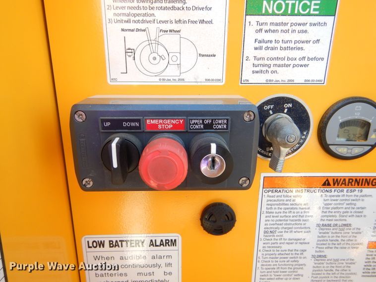 image for item DC5039 Biljax ESP19 vertical lift