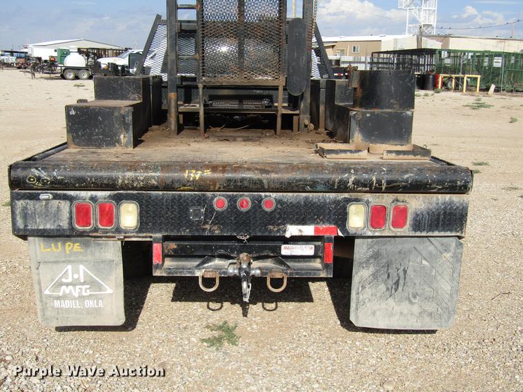 image for item DD4409 2014 Dodge Ram 5500 Crew Cab flatbed truck