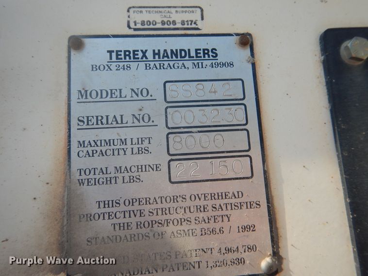 image for item DE3998 BPI SS842 Square Shooter telehandler