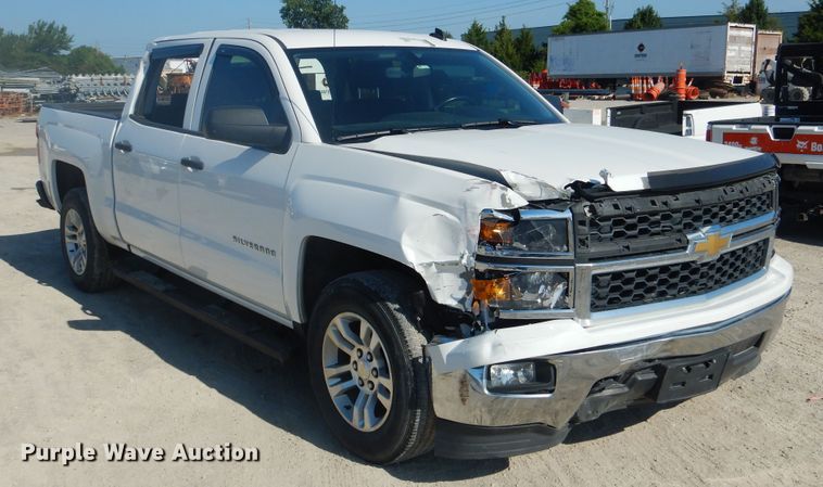 image for item DE4001 2014 Chevrolet Silverado 1500 Crew Cab pickup truck