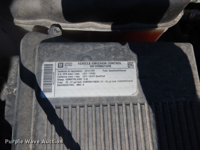 image for item DE4001 2014 Chevrolet Silverado 1500 Crew Cab pickup truck