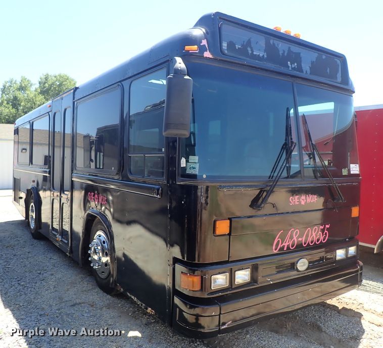 image for item DE5453 1999 Blue Bird coach bus