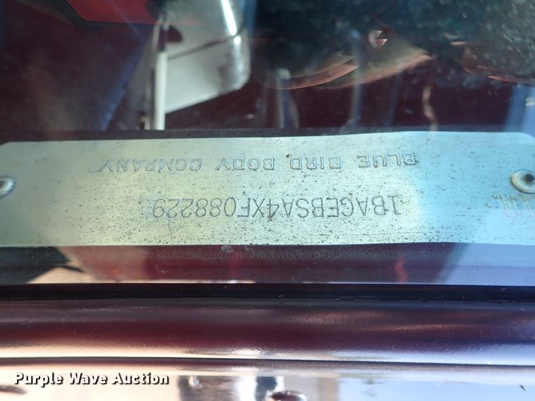 image for item DE5453 1999 Blue Bird coach bus