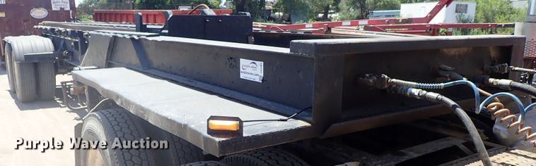 image for item DE5464 1989 Galbreath FRA318 roll-off container trailer