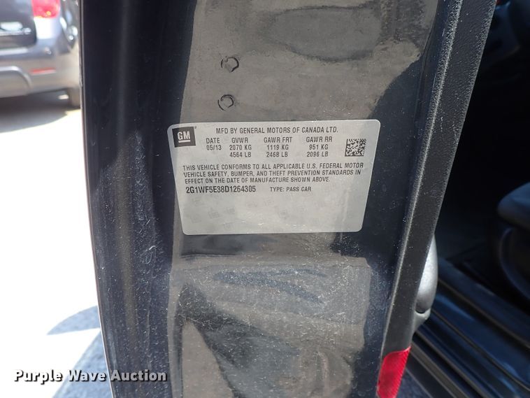 image for item DE5516 2013 Chevrolet Impala