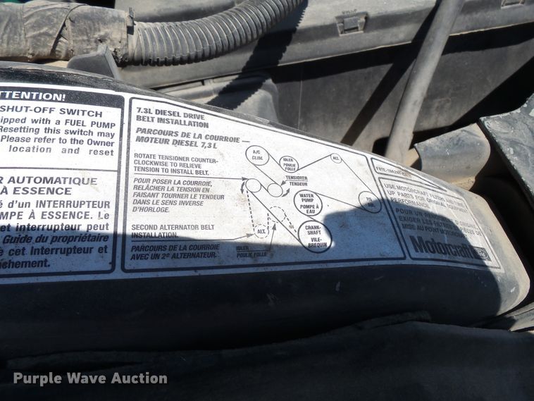 image for item DE7899 2001 Ford F250 Super Duty SuperCab pickup truck