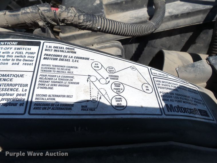 image for item DE7900 2003 Ford F250 Super Duty SuperCab pickup truck