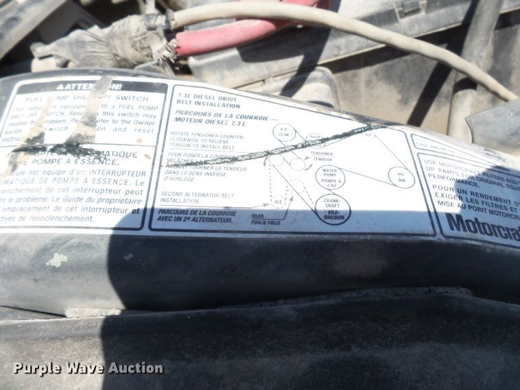 image for item DE7901 2001 Ford F250 Super Duty SuperCab pickup truck