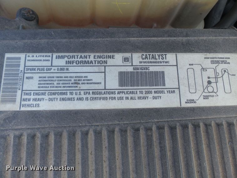 image for item DE7907 2000 Chevrolet 2500 pickup