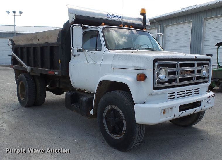 image for item DE7908 1973 GMC dump truck