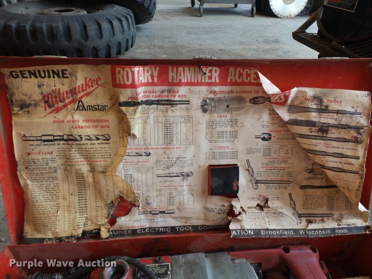 image for item DE7912 Milwaukee 5300 rotary hammer