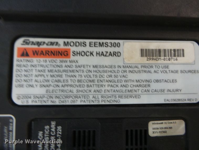 image for item DE7923 Snap-on EEMS360 scan tool