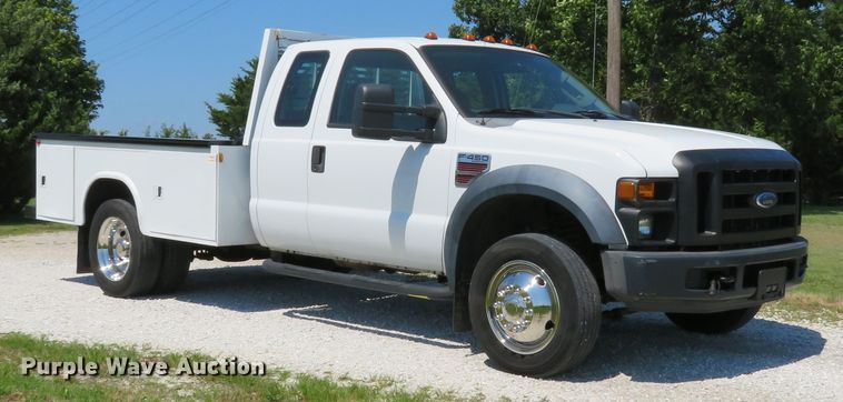 image for item DE8205 2008 Ford F450 Super Duty XL SuperCab utility truck