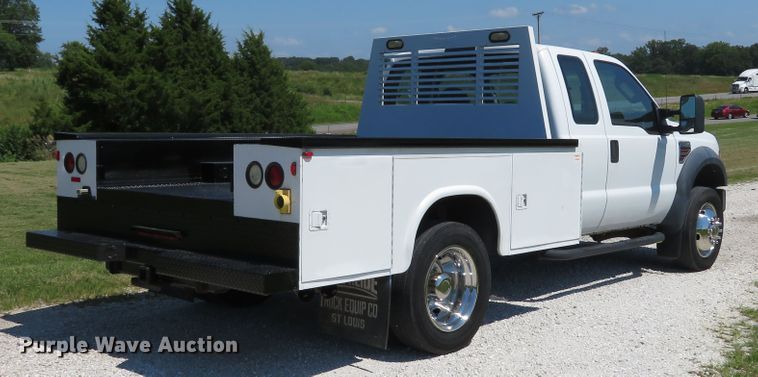 image for item DE8205 2008 Ford F450 Super Duty XL SuperCab utility truck