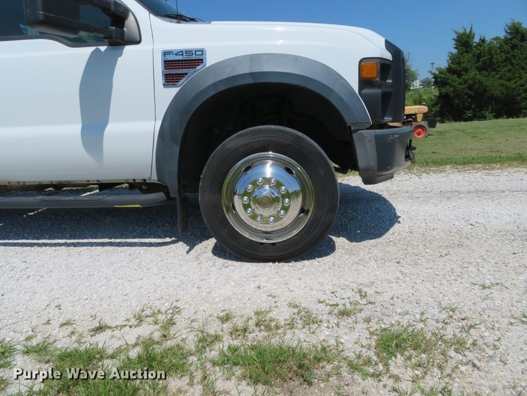 image for item DE8205 2008 Ford F450 Super Duty XL SuperCab utility truck