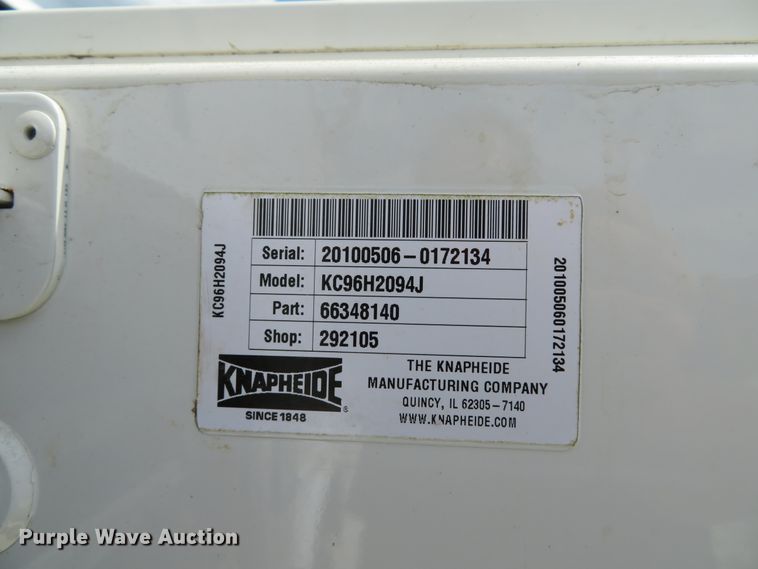 image for item DE8251 2010 Chevrolet Silverado 3500HD Ext. Cab utility bed pickup truck