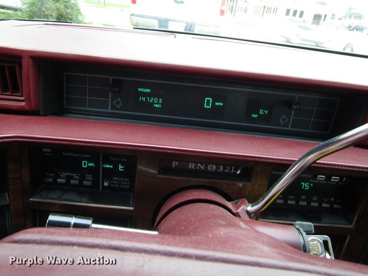 image for item DG1374 1991 Cadillac DeVille