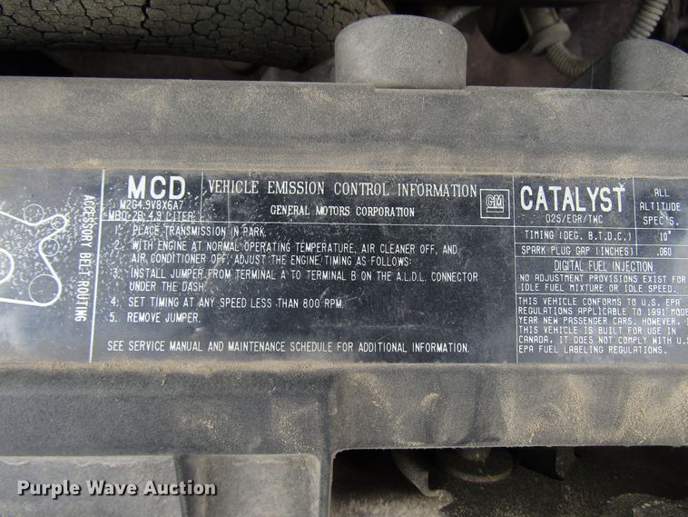 image for item DG1374 1991 Cadillac DeVille