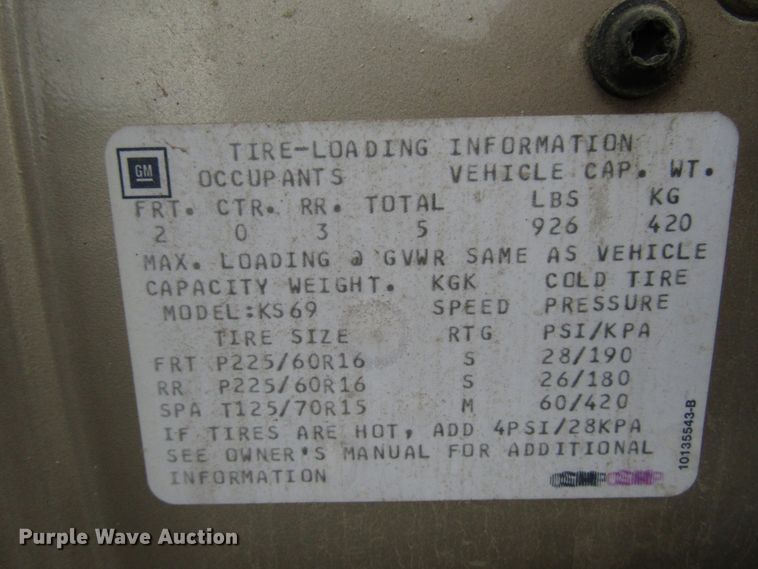 image for item DG1376 1994 Cadillac Seville