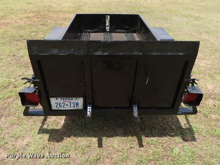 image for item DG4063 Shop built tilt deck utilty trailer