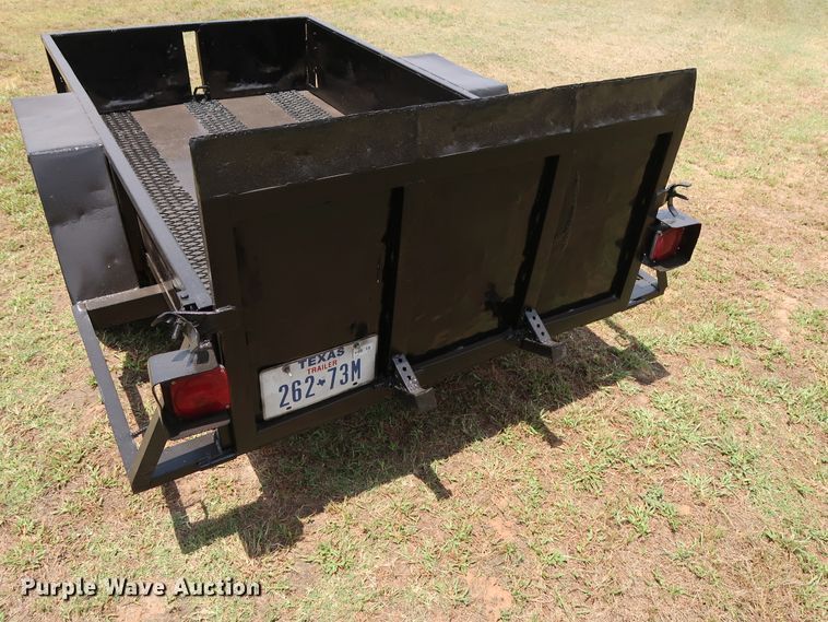 image for item DG4063 Shop built tilt deck utilty trailer
