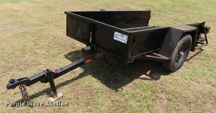 image for item DG4063 Shop built tilt deck utilty trailer