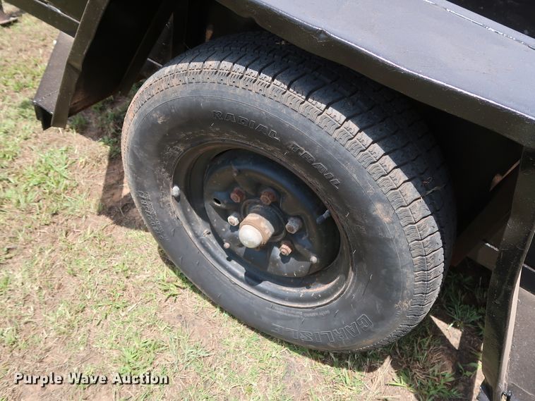 image for item DG4063 Shop built tilt deck utilty trailer