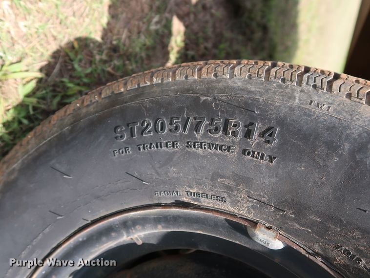 image for item DG4063 Shop built tilt deck utilty trailer