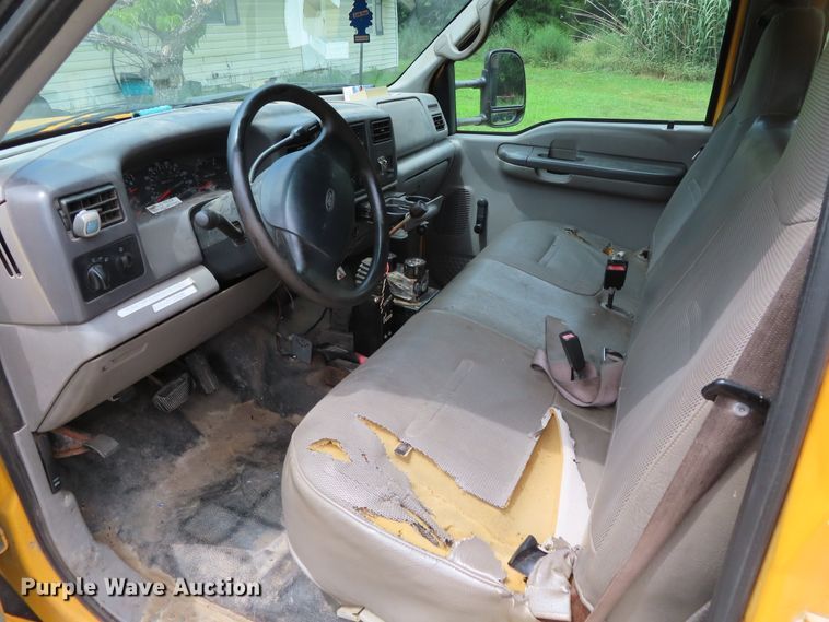 image for item DH0293 2001 Ford F350 Super Duty Crew Cab dump bed pickup truck