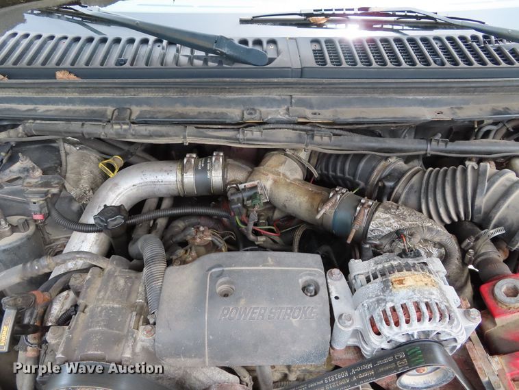 image for item DH0293 2001 Ford F350 Super Duty Crew Cab dump bed pickup truck