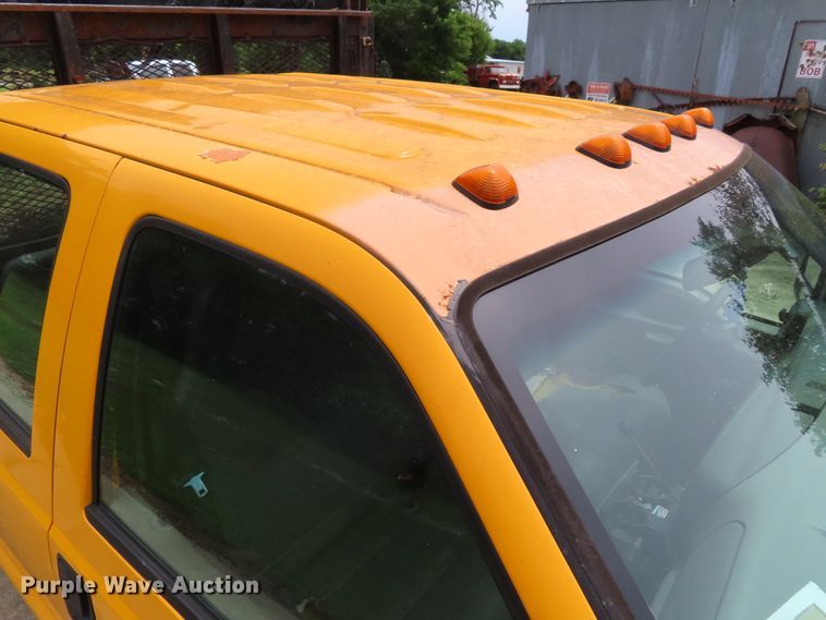 image for item DH0293 2001 Ford F350 Super Duty Crew Cab dump bed pickup truck