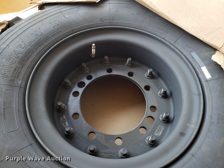 (3) Michelin 15.5/80R20 tires in Kansas City, KS Item DH4539 sold