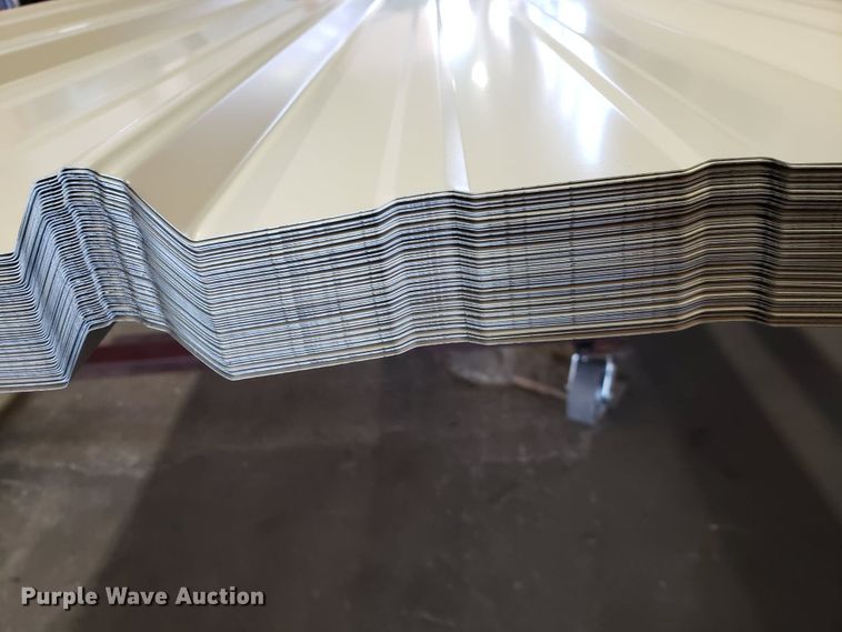 image for item DH4551 (50) sheets of metal roofing/siding