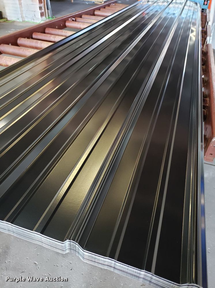 image for item DH4553 (50) sheets of metal roofing/siding