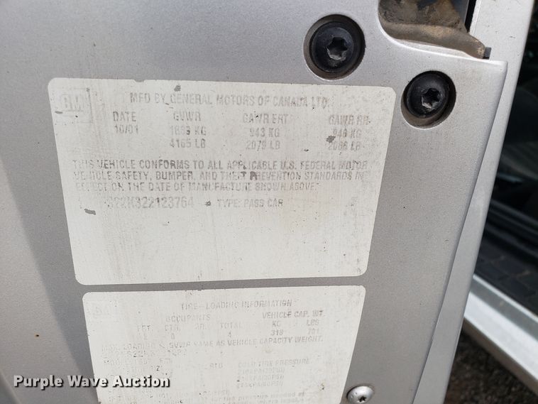 image for item DH4558 2002 Pontiac Firebird