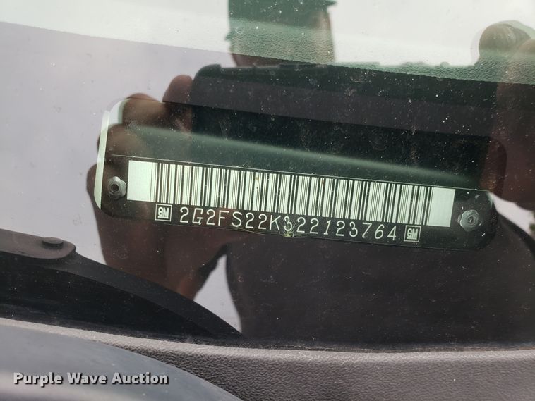 image for item DH4558 2002 Pontiac Firebird