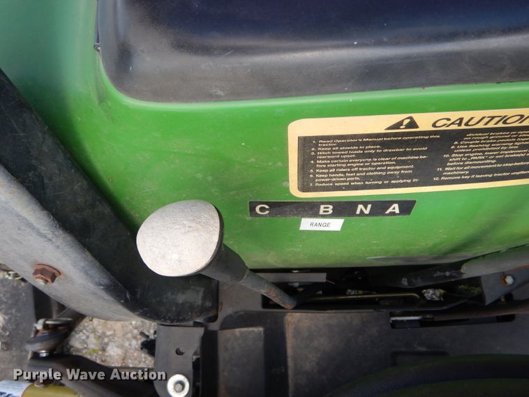 image for item DH6005 John Deere 4200 MFWD tractor