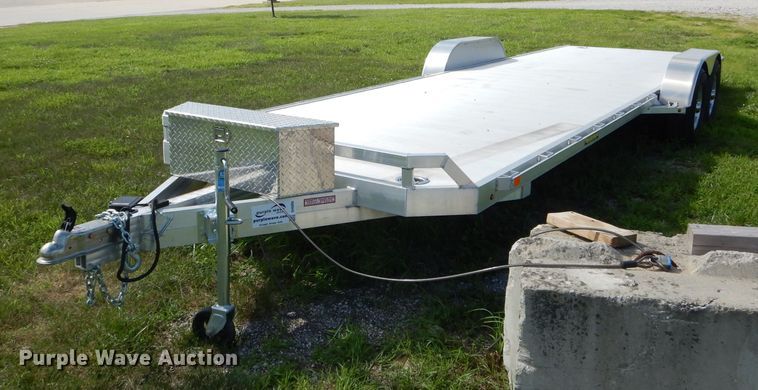 image for item DH6006 2018 Aluma 8224H utility trailer