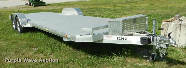 image for item DH6006 2018 Aluma 8224H utility trailer