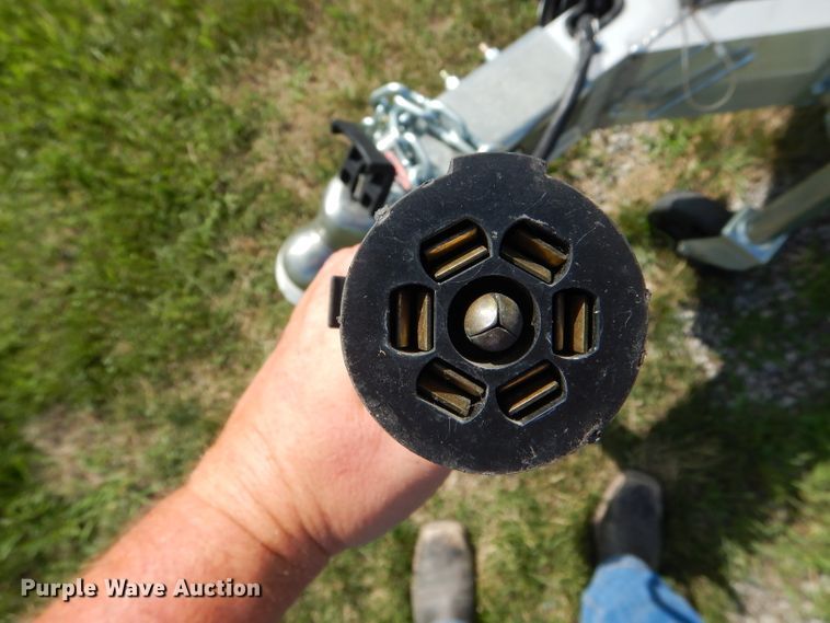 image for item DH6006 2018 Aluma 8224H utility trailer