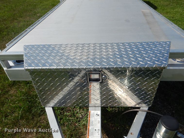 image for item DH6006 2018 Aluma 8224H utility trailer