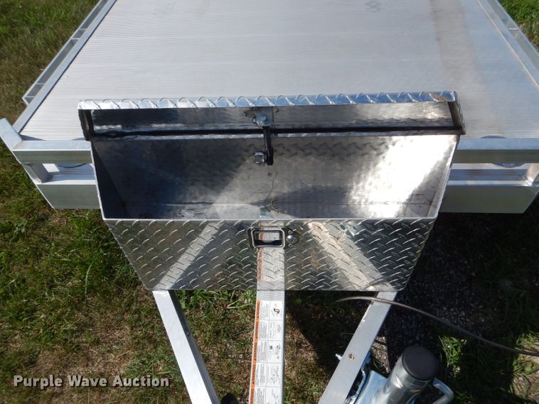 image for item DH6006 2018 Aluma 8224H utility trailer