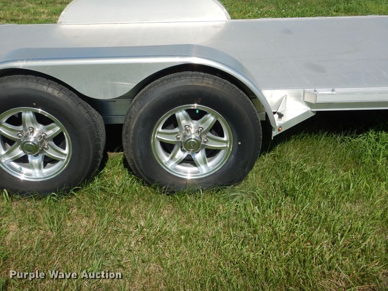 image for item DH6006 2018 Aluma 8224H utility trailer