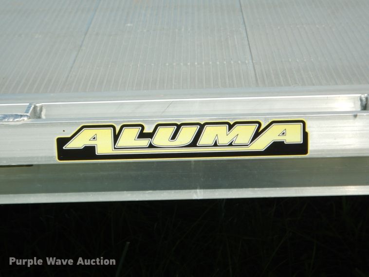 image for item DH6006 2018 Aluma 8224H utility trailer